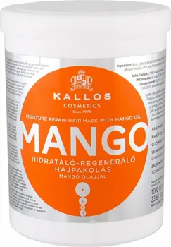 Vlasová regenerace Kallos Mango maska na vlasy 1 l