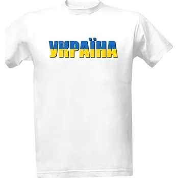 Pánská móda Tričko s potiskem Ukrajina azbuka pánské