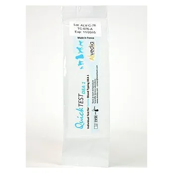 Diagnostický test Test Alvedia Quick DEA1.1 pro určení krevní skup. psů