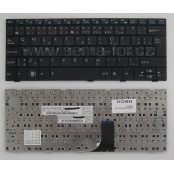 Náhradní díl pro notebook slovenská klávesnice Asus Eee 1005 1008 1101 black SK