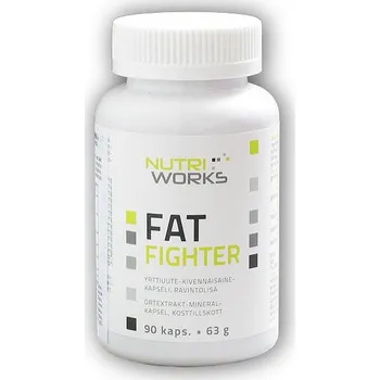 Spalovač tuku Nutri Works Fat Fighter 90 kapslí + DÁREK