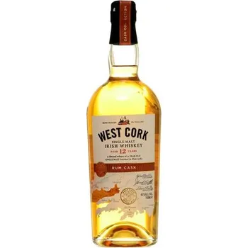 Whisky West Cork 12 Y.O. Single Malt Rum Cask Finish