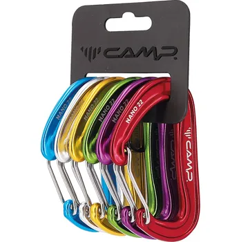 karabina CAMP Nano 22 Rack Pack 6pcs - Set karabin
