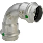 Lisovací tvarovky fitinky Viega Sanpress Inox nerez pro pitnou vodu Typ: Oblouk 90° ø22