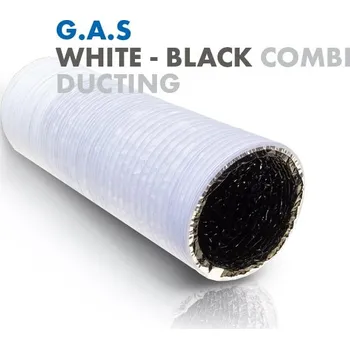 Global Air Supplies Vzduchové potrubí G.A.S. Combiflex White 10m Průměr: 355mm