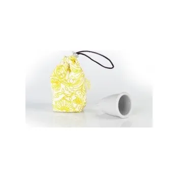 Menstruační kalíšek Gaia Cup - Menstruační kalíšek - Laila - průsvitná, Velikost S