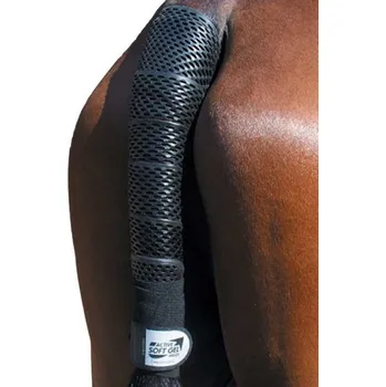 Ochrana nohy a ocasu Chránič na ocas Acavallo Basic, gelový, černý