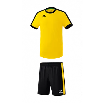 ERIMA RETRO STAR SET - DRES + TRENKY - PÁNSKÝ - Žlutá, Černá - velikost L