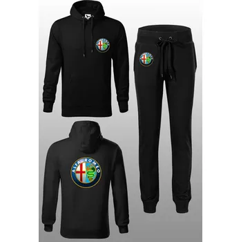 Tepláková souprava s dlouhým rukávem Alfa Romeo Tepláky velikost: 2XL, Mikina velikost: 3XL