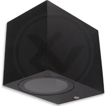 Venkovní osvětlení Svítidlo fasádní venkovní nástěnné LIDA na GU10 černé /IP44/ (zdroj světla žárovka GU10)