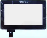 7" dotykové sklo HOTATOUCH C116184B1 DRFPC068T-V2.0 černé - logo FOSTON