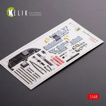 Plastikový model Reskit 1/48 A-37B Dragon Fly interior 3D decals (TRUMP)