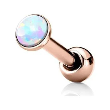 Piercing Šperky4U Zlacená cartilage piercing do ucha - CP1089RD-03