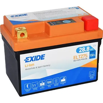 Auto-moto baterie Motobaterie EXIDE BIKE Li-Ion 2,4Ah, 12V, ELTZ7S