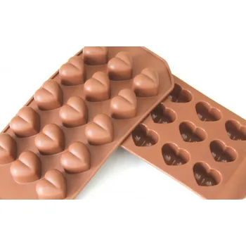 Forma na pečení Silikonová forma na výrobu pralinek Srdce