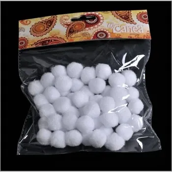 Vánoce Sněhové kuličky 25 mm - 24 ks