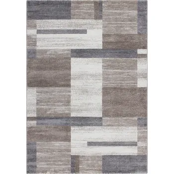 Koberec Kusový koberec Lalee Home Feeling 501 beigesilver - 80 x 150 cm