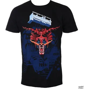 Tričko metal pánské Judas Priest - Defenders Blue - ROCK OFF - JPTEE13MB