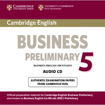 Učebnice Cambridge BEC 5 Preliminary Audio CD -