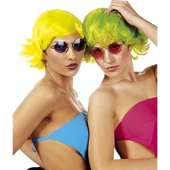 Karnevalová paruka Paruka Gin Fizz žlutá