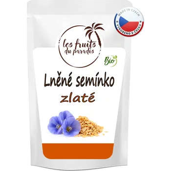 Lněné semínko zlaté BIO 500 g Les Fruits du Paradis