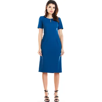 Dámské šaty Dámské šaty A252 - Awama tm.modrá M