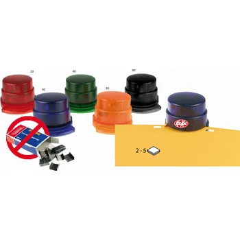 Sešívačka ECO CLIP 60, oranžová B08.1858.60