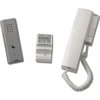ART SLK 1 - domovní interkom, domácí telefon,, sada pro 1 účastníka s antivandalovým venkovním tablem