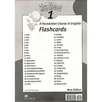 Anglický jazyk Way Ahead (New Ed.) 1 Flashcards - Printha Ellis, Mary Bowen