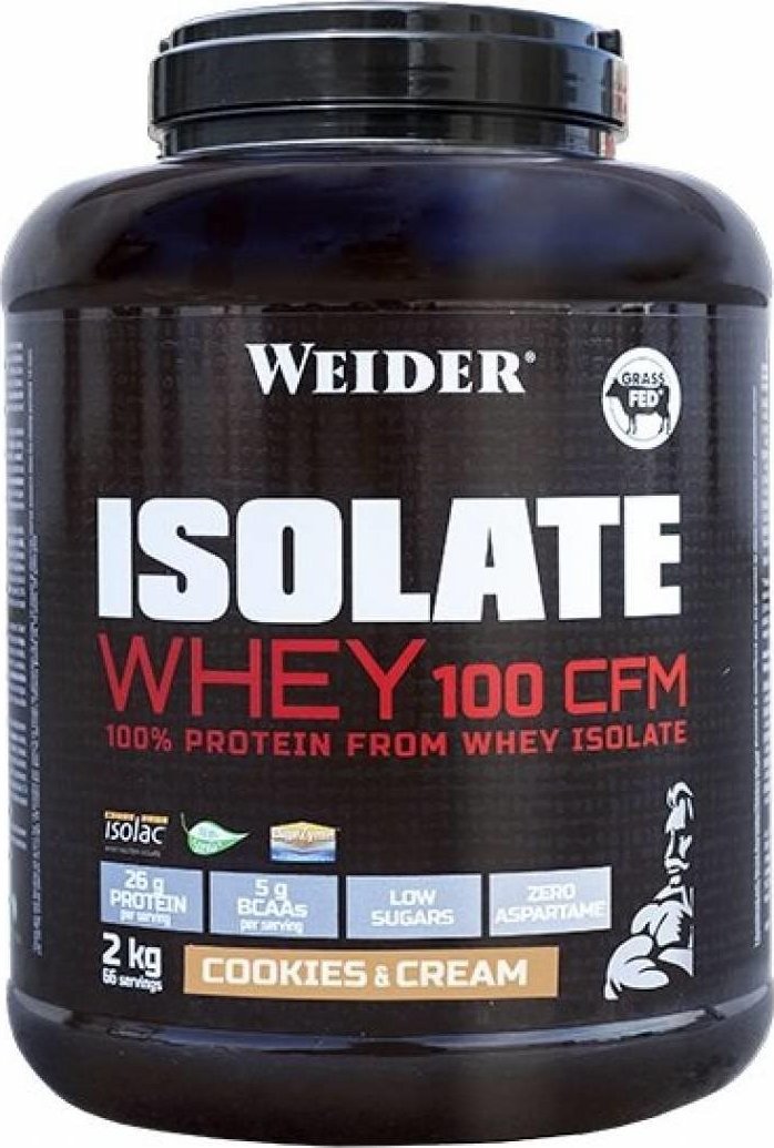 Weider Isolate Whey 100 CFM 2 kg Vanilla Cream od 1 950 Kč - Zbozi.cz