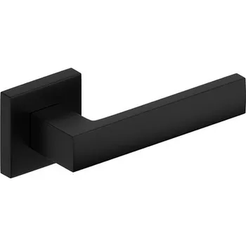 Dveřní kování Klika Cube Q - černá (komplet 2ks)