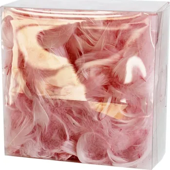Velikonoční dekorace Peříčka 10g růžová (539851)