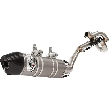 Výfuk pro motocykl Výfuk kompletní 1x1 MIVV OVAL M.YA.023.SXC.F Nerez / Karbonové víčko