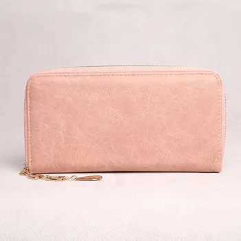 Peněženka Tmavěrůžová hladká peněženka ROMINA&CO K19