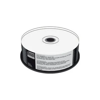 Optické médium CD-R Mediarange BLACK 700MB 52x 25cake Printable MR241