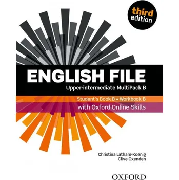 Anglický jazyk English File Upper-Intermediate (3rd Edition) Multipack B and Online Skills Practice -