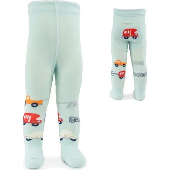 Světle modré chlapecké punčocháče Mikael - velikost - 56/62