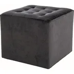 SIG Taburet LORI velvet černý