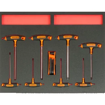 Ruční nářadí FF1A1004 Sada imbus klíčů 19ks