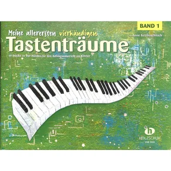 Meine allerersten vierhndigen Tastentrume 1 - 19 kus pro tyi ruce pro zatek lekc 1322310