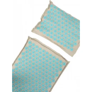Akupresurní podložka Sharp Shape Akupresurní Eco set tyrskysový
