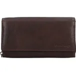 Dámská kožená peněženka SendiDesign Monic - tmavě hnědá