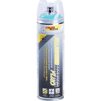 Barva ve spreji Značkovací sprej Allroundmarker, fluorescenční modrá, 500 ml