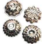 Formička Košík + bábovička, 20ks sada, pocín