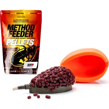 Pelety Mivardi Method Feeder Pellets 750 g příchuť: Cherry & Fish protein