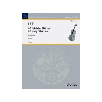 Leichte Etudes(40) Opus 70 etudy pro violoncello 1256186