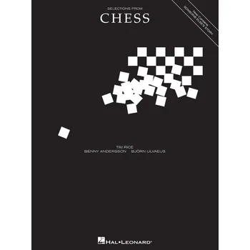 Selections from Chess - psn pro zpv, klavr s akordy pro kytaru 978843
