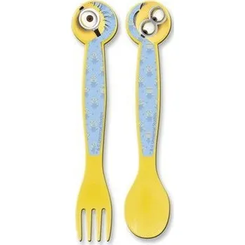 Příbor Banquet Příbor dětský 2 dílný plastový, Mimoňi - Minions