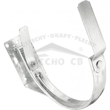 Žlabový hák čelní 330 pozinkovaný