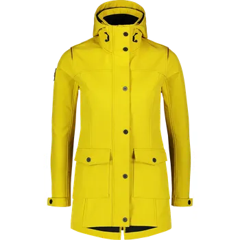 Dámská softshellová bunda Dámský softshellový kabát NORDBLANC TEXTURE NBWSL7579 ŽLUTÁ 38